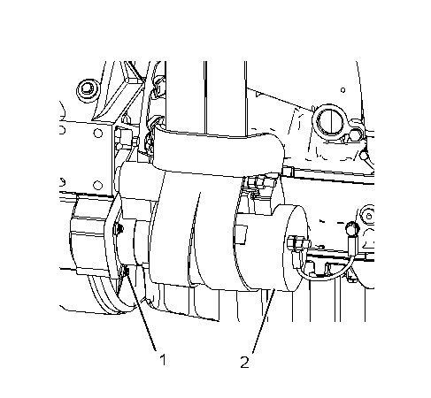apic1-114 C7 Industrial Engines Disassembly and Assembly - Electric Starting Motor - Remove and Install C7